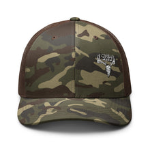 Load image into Gallery viewer, Camouflage trucker hat
