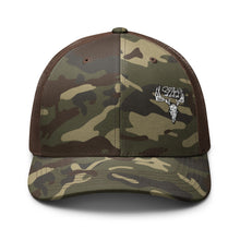 Load image into Gallery viewer, Camouflage trucker hat