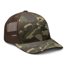 Load image into Gallery viewer, Camouflage trucker hat