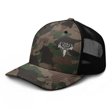 Load image into Gallery viewer, Camouflage trucker hat
