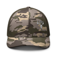 Load image into Gallery viewer, Camouflage trucker hat
